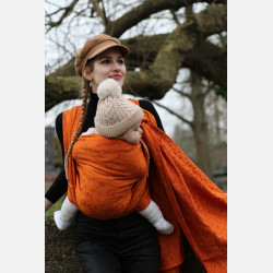 Solnce Eos Marigold | Luxury Woven Wrap