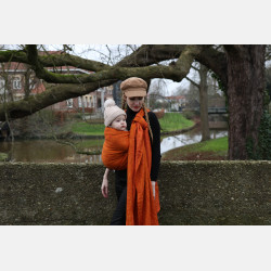 Solnce Eos Marigold | Luxury Woven Wrap