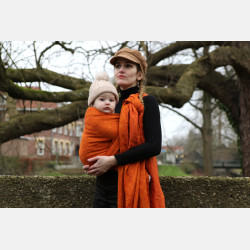 Solnce Eos Marigold | Luxury Woven Wrap