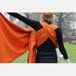 Solnce Eos Marigold | Luxury Woven Wrap