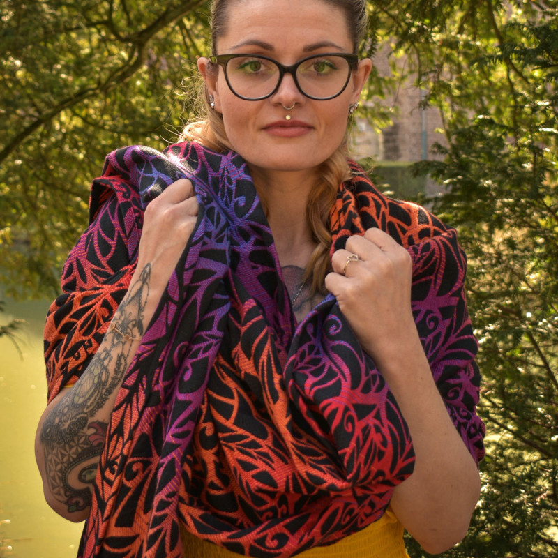 Solnce Genesis Force of Gravity | Luxury Woven Wrap