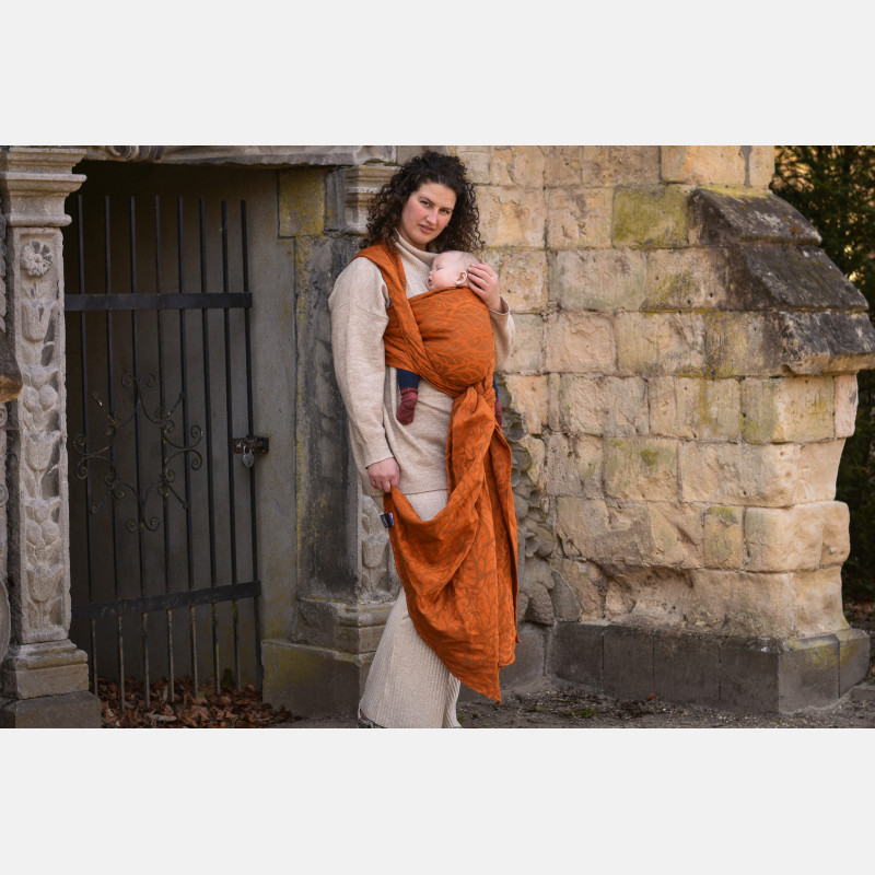Solnce Genesis Auburn | Luxury Woven Wrap