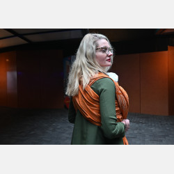 Solnce Genesis Goldfish | Luxury Woven Wrap