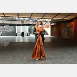 Solnce Genesis Goldfish | Luxury Woven Wrap