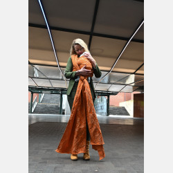 Solnce Genesis Goldfish | Luxury Woven Wrap