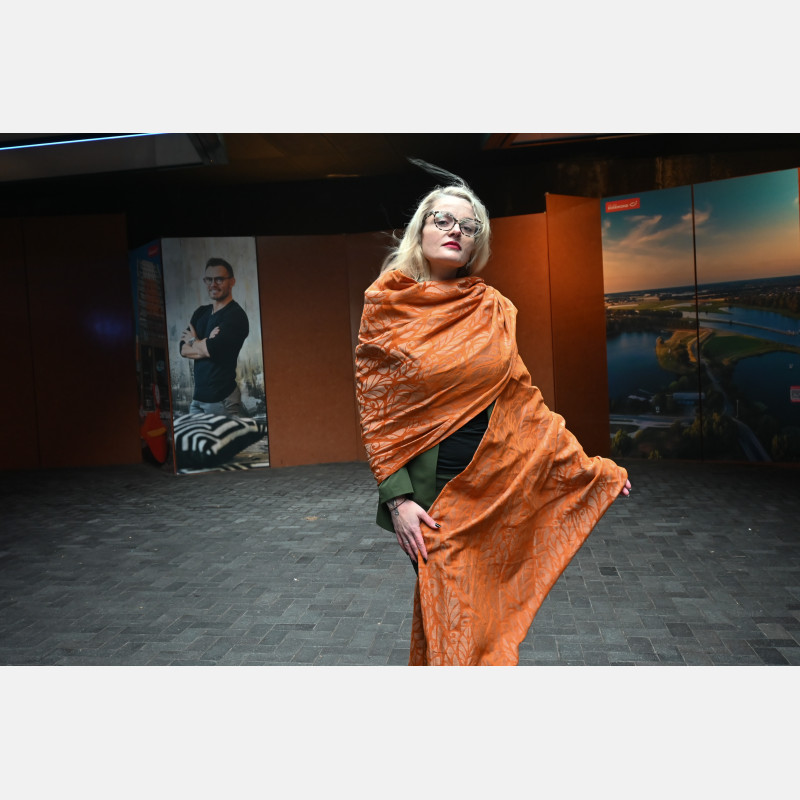Solnce Genesis Goldfish | Luxury Woven Wrap