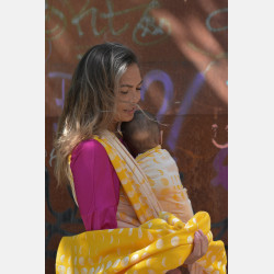 Solnce Moons Lemon Pop | Luxury Woven Wrap
