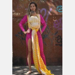 Solnce Moons Lemon Pop | Luxury Woven Wrap