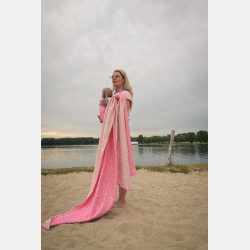 Solnce Eos Lipstick Queen | Luxury Woven Wrap