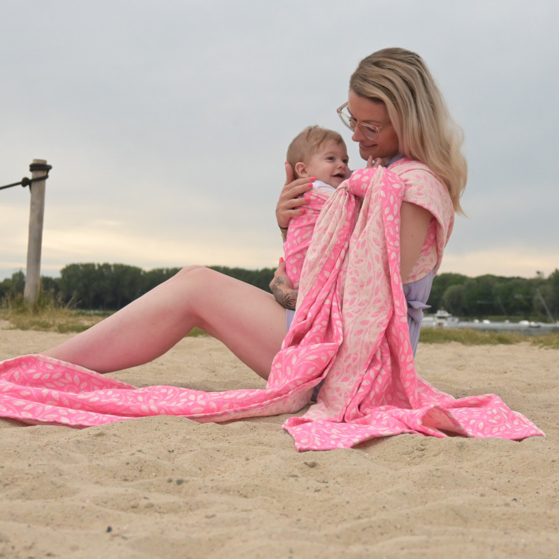 Solnce Eos Lipstick Queen | Luxury Woven Wrap