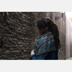 Solnce Genesis Shawl Cold Days Warm Hearts | Luxury Woven Wrap