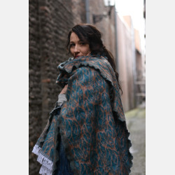 Solnce Genesis Shawl Cold Days Warm Hearts | Luxury Woven Wrap