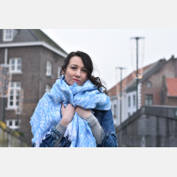 Solnce Genesis Shawl Crispy Mornings | Luxury Woven Wrap