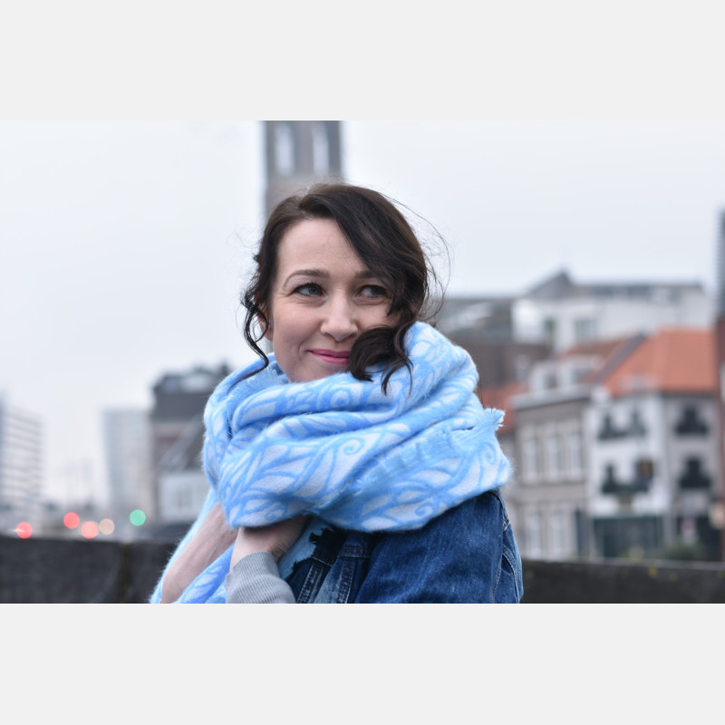 Solnce Genesis Shawl Crispy Mornings | Luxury Woven Wrap