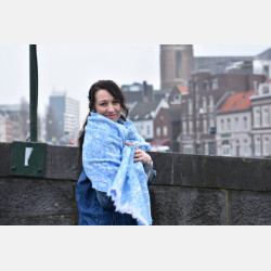 Solnce Genesis Shawl Crispy Mornings | Luxury Woven Wrap
