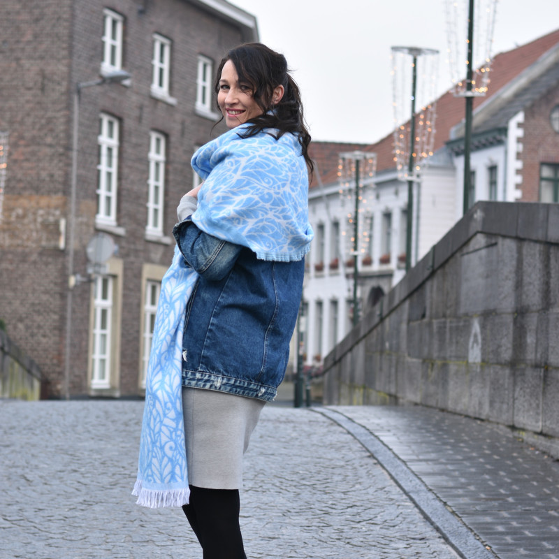 Solnce Genesis Shawl Crispy Mornings | Luxury Woven Wrap