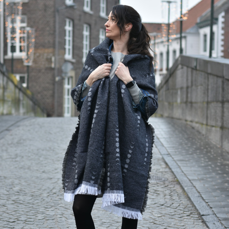 Solnce Phases Shawl Fall In Love | Luxury Woven Wrap