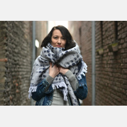 Solnce Moons Shawl I Like Warm Hugs | Luxury Woven Wrap