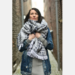 Solnce Moons Shawl I Like Warm Hugs | Luxury Woven Wrap