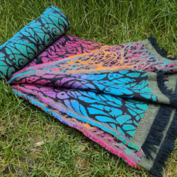 Solnce Genesis Blanket Warm Summer All Cotton | Luxury Woven Wrap