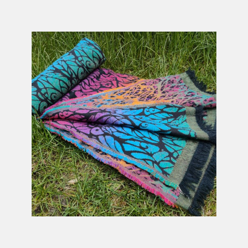 Solnce Genesis Blanket Warm Summer All Cotton | Luxury Woven Wrap