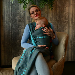 Solnce Phases Mer De Glace | Luxury Woven Wrap