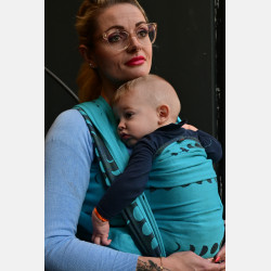 Solnce Phases Mer De Glace | Luxury Woven Wrap