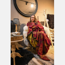 Solnce Fern Blanket Enchanting | Luxury Woven Wrap