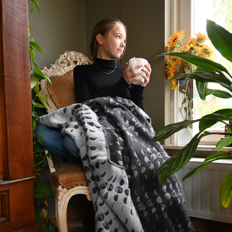 Solnce Moons Blanket Follow Your Bliss | Luxury Woven Wrap