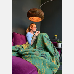 Solnce Fern Blanket Happily Ever After | Luxury Woven Wrap