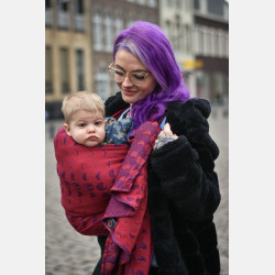 Solnce Moons Perfectly Unutterably Happy | Luxury Woven Wrap