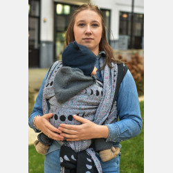 Solnce Phases Walk Among The Stars | Luxury Woven Wrap