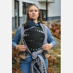 Solnce Phases Walk Among The Stars | Luxury Woven Wrap