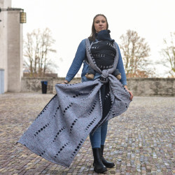 Solnce Phases Walk Among The Stars | Luxury Woven Wrap