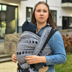 Solnce Phases Walk Among The Stars | Luxury Woven Wrap