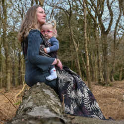 Solnce Fern Until the Sun Falls from the Sky | Luxury Woven Wrap