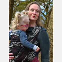 Solnce Fern Until the Sun Falls from the Sky | Luxury Woven Wrap
