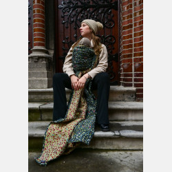 Solnce Eos Emerald Echo | Luxury Woven Wrap