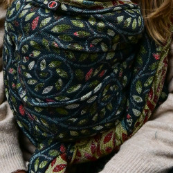 Solnce Eos Emerald Echo | Luxury Woven Wrap