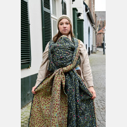 Solnce Eos Emerald Echo | Luxury Woven Wrap
