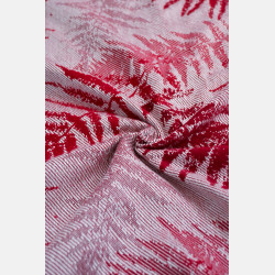 Solnce Fern Romance in Red | Luxury Woven Wrap