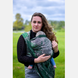 Solnce Fern Where the Earth Breathes in Harmony | Luxury Woven Wrap