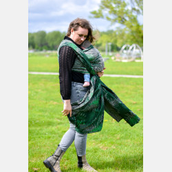 Solnce Fern Where the Earth Breathes in Harmony | Luxury Woven Wrap