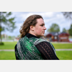 Solnce Fern Where the Earth Breathes in Harmony | Luxury Woven Wrap