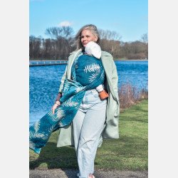 Solnce Fern Infinite Slowness | Luxury Woven Wrap