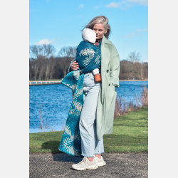 Solnce Fern Infinite Slowness | Luxury Woven Wrap