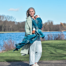 Solnce Fern Infinite Slowness | Luxury Woven Wrap