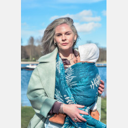 Solnce Fern Infinite Slowness | Luxury Woven Wrap