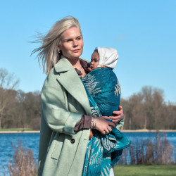 Solnce Fern Infinite Slowness | Luxury Woven Wrap