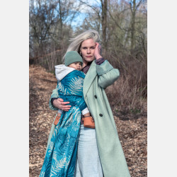 Solnce Fern Infinite Slowness | Luxury Woven Wrap